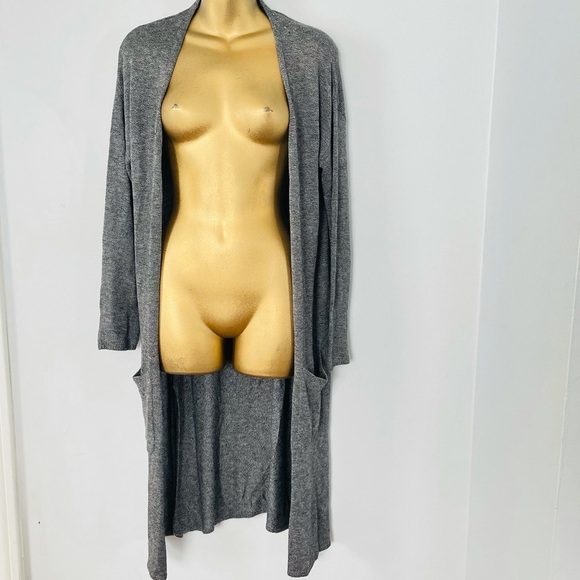 ZARA long cardigan grey - Picture 1 of 3